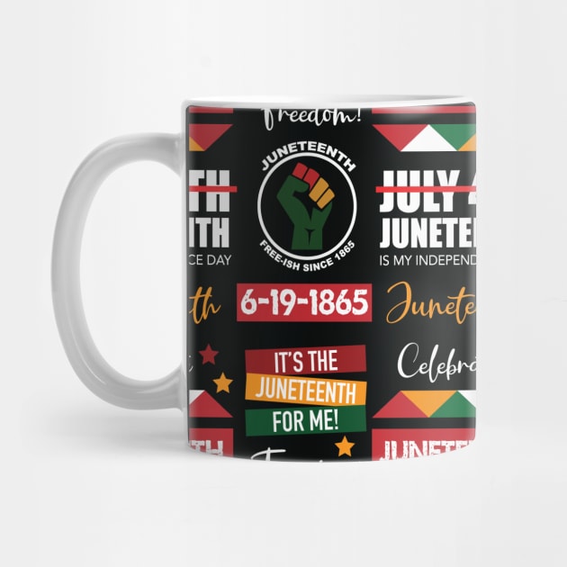 Juneteenth Independence Day Free-ish Since 1865 by blackartmattersshop